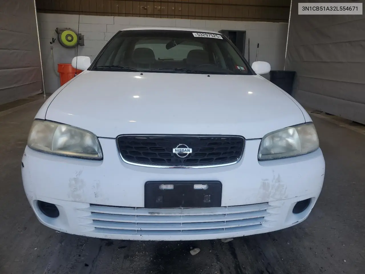 2002 Nissan Sentra Gxe VIN: 3N1CB51A32L554671 Lot: 53297525