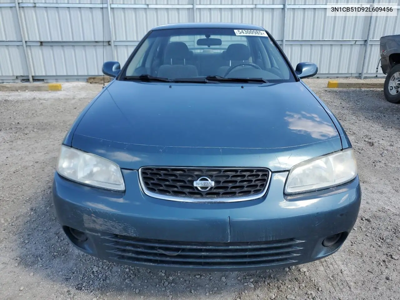 2002 Nissan Sentra Xe VIN: 3N1CB51D92L609456 Lot: 54300985