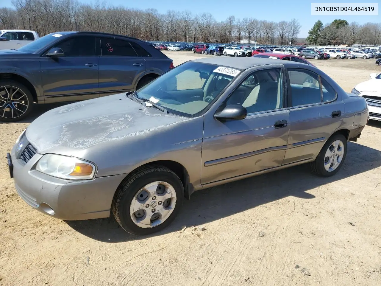 2004 Nissan Sentra 1.8 VIN: 3N1CB51D04L464519 Lot: 45372255