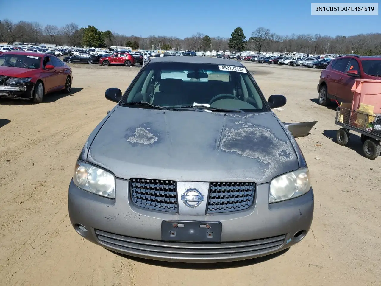 2004 Nissan Sentra 1.8 VIN: 3N1CB51D04L464519 Lot: 45372255