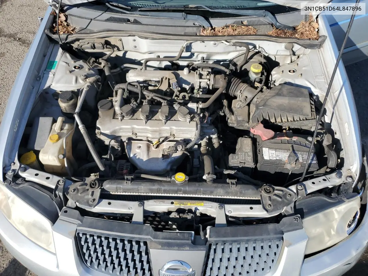 2004 Nissan Sentra 1.8 VIN: 3N1CB51D64L847896 Lot: 47109865