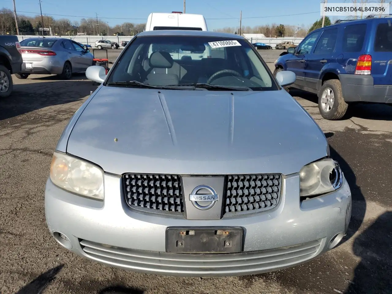 2004 Nissan Sentra 1.8 VIN: 3N1CB51D64L847896 Lot: 47109865