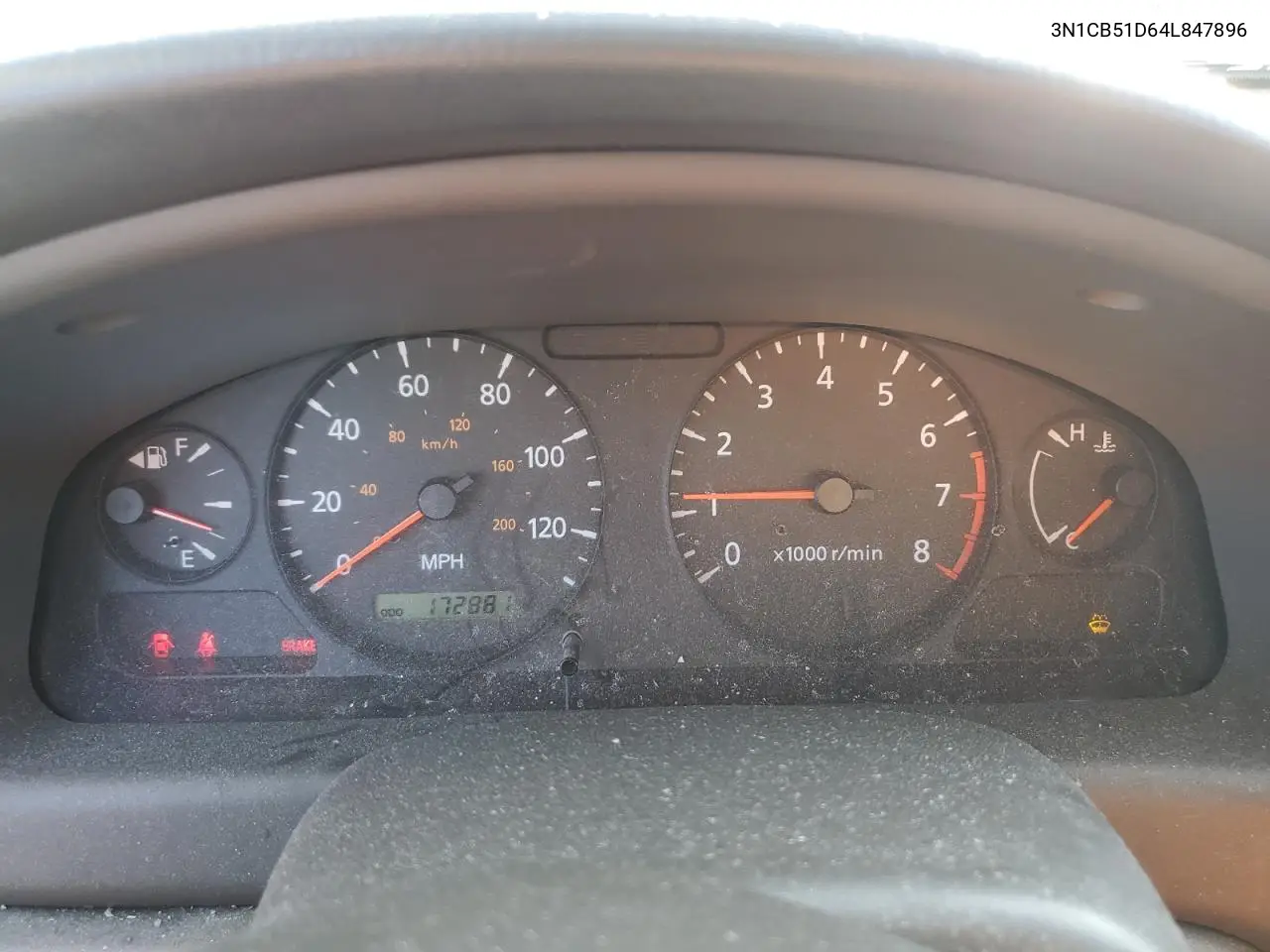2004 Nissan Sentra 1.8 VIN: 3N1CB51D64L847896 Lot: 47109865