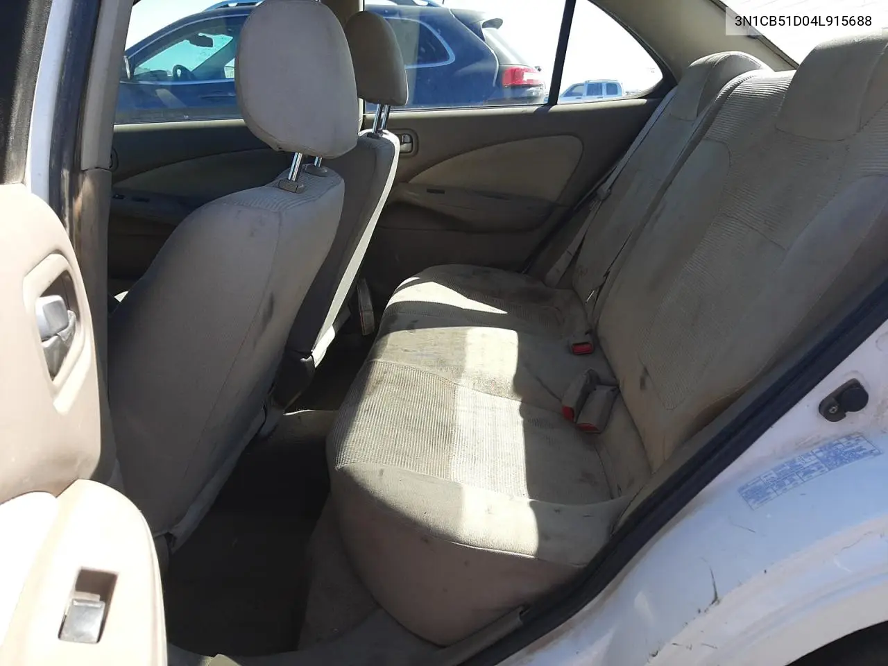 2004 Nissan Sentra 1.8 VIN: 3N1CB51D04L915688 Lot: 53837195