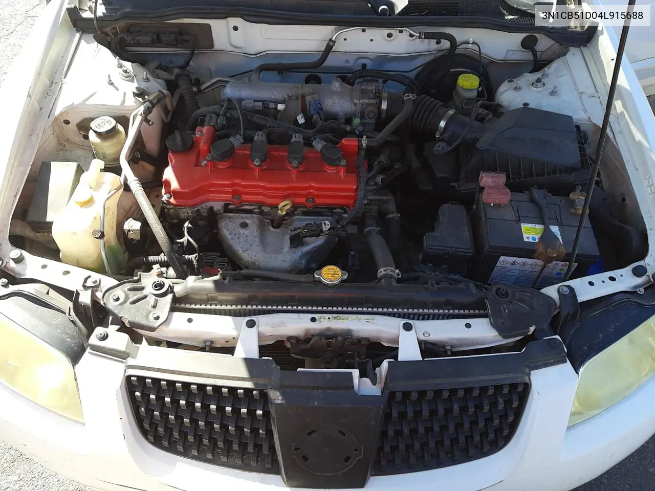 2004 Nissan Sentra 1.8 VIN: 3N1CB51D04L915688 Lot: 53837195