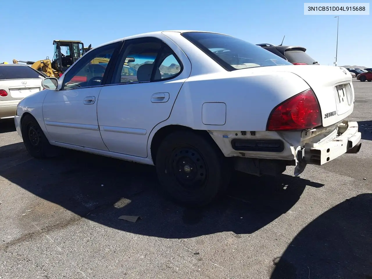 2004 Nissan Sentra 1.8 VIN: 3N1CB51D04L915688 Lot: 53837195