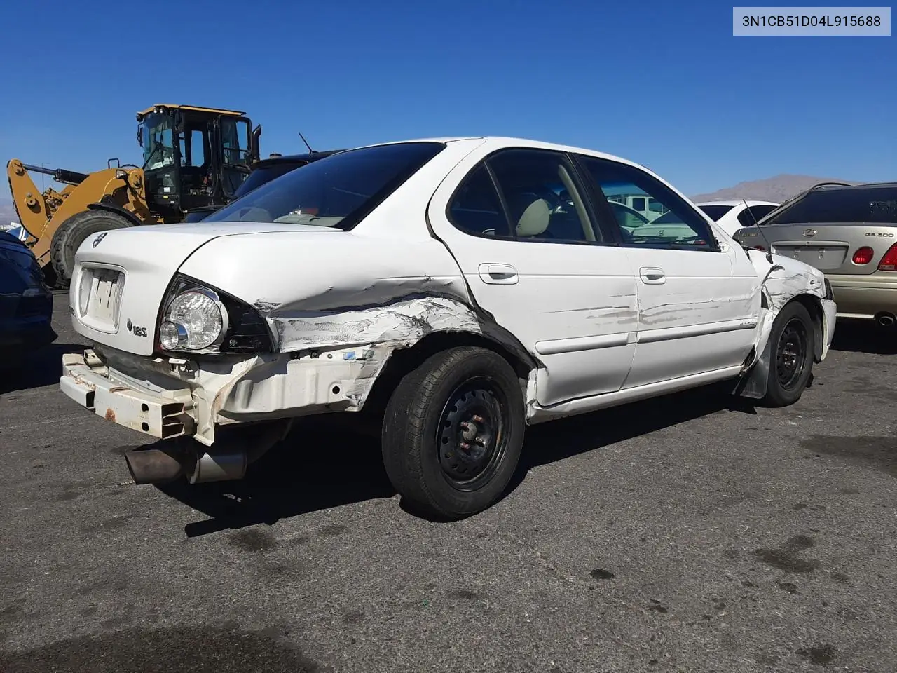 2004 Nissan Sentra 1.8 VIN: 3N1CB51D04L915688 Lot: 53837195