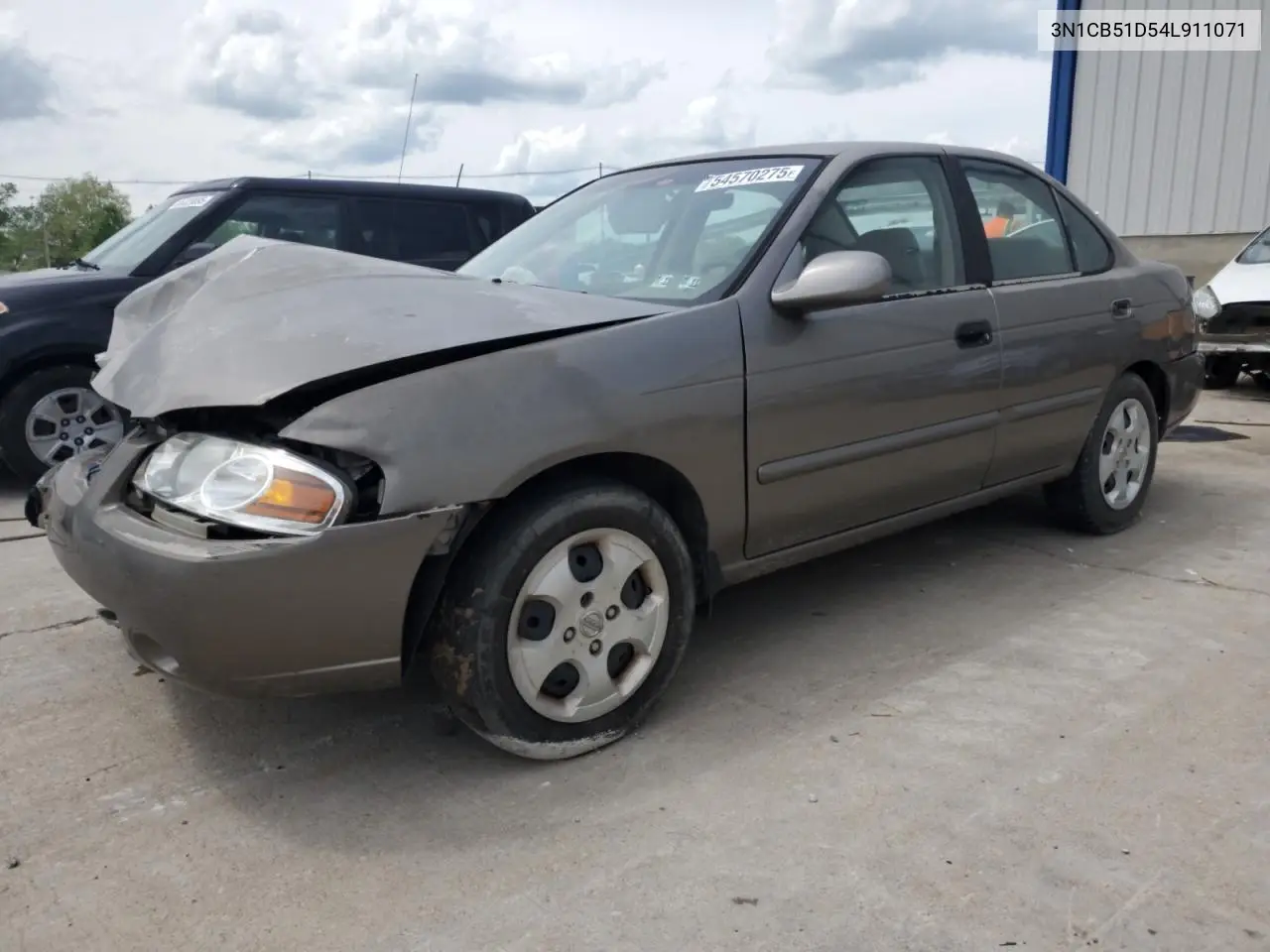 2004 Nissan Sentra 1.8 VIN: 3N1CB51D54L911071 Lot: 54570275