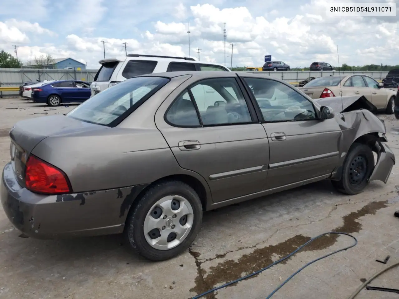 2004 Nissan Sentra 1.8 VIN: 3N1CB51D54L911071 Lot: 54570275