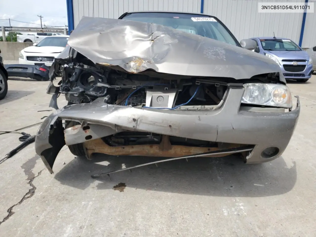2004 Nissan Sentra 1.8 VIN: 3N1CB51D54L911071 Lot: 54570275