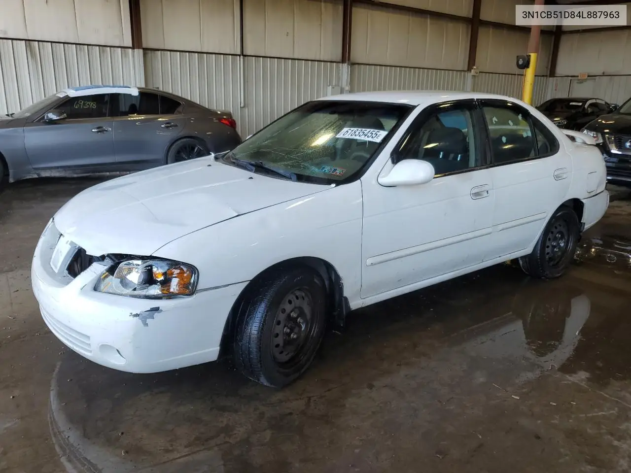 2004 Nissan Sentra 1.8 VIN: 3N1CB51D84L887963 Lot: 61835455
