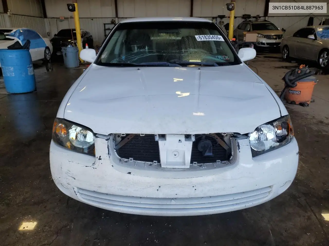 2004 Nissan Sentra 1.8 VIN: 3N1CB51D84L887963 Lot: 61835455
