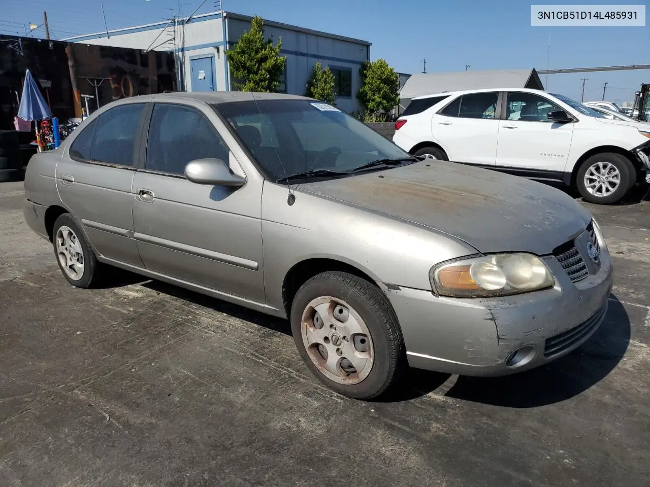 2004 Nissan Sentra 1.8 VIN: 3N1CB51D14L485931 Lot: 62018305