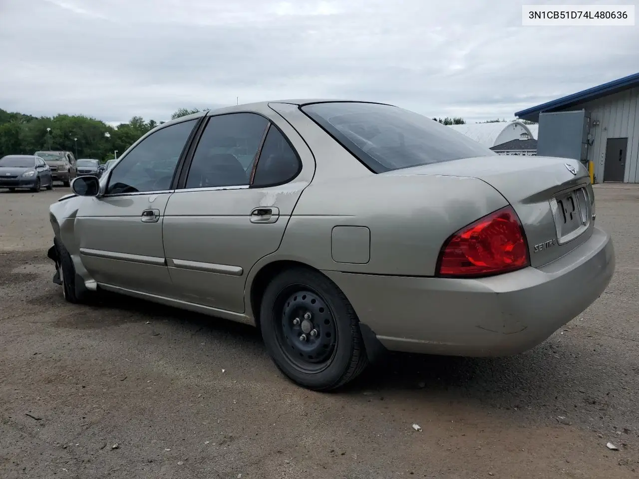 2004 Nissan Sentra 1.8 VIN: 3N1CB51D74L480636 Lot: 62811075