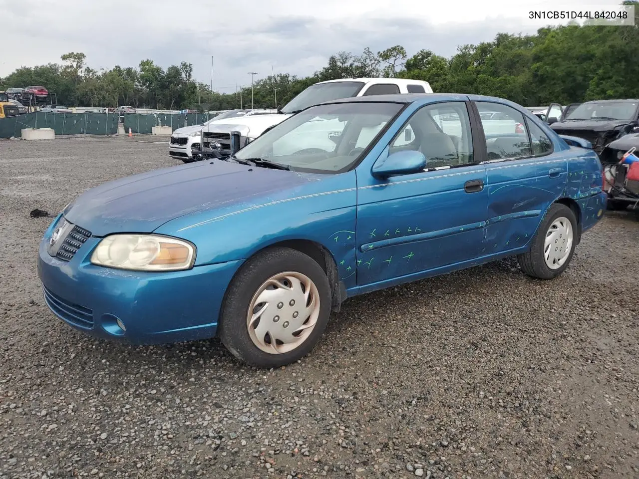 2004 Nissan Sentra 1.8 VIN: 3N1CB51D44L842048 Lot: 63596985