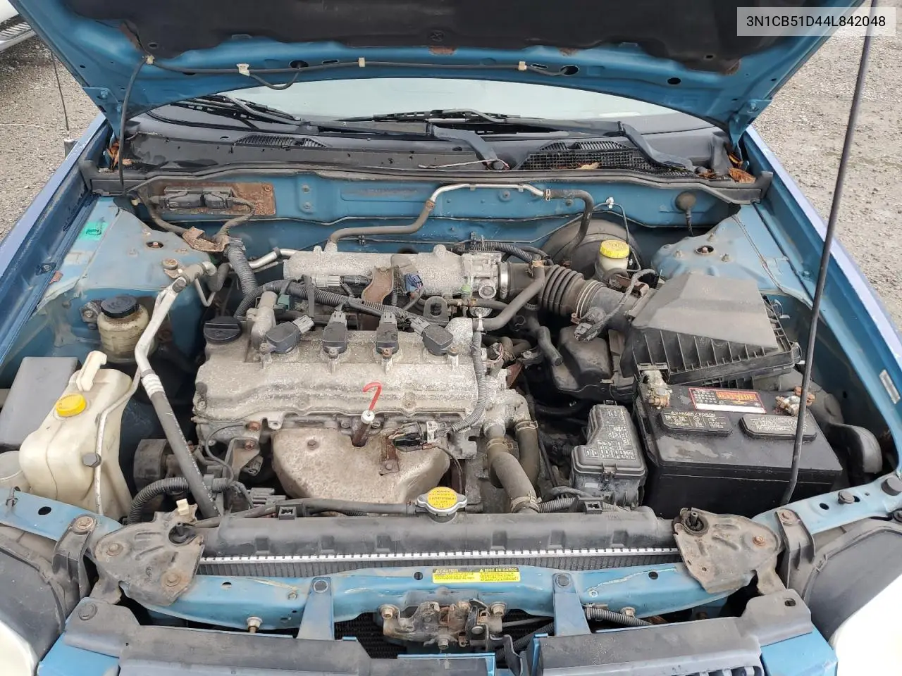 2004 Nissan Sentra 1.8 VIN: 3N1CB51D44L842048 Lot: 63596985