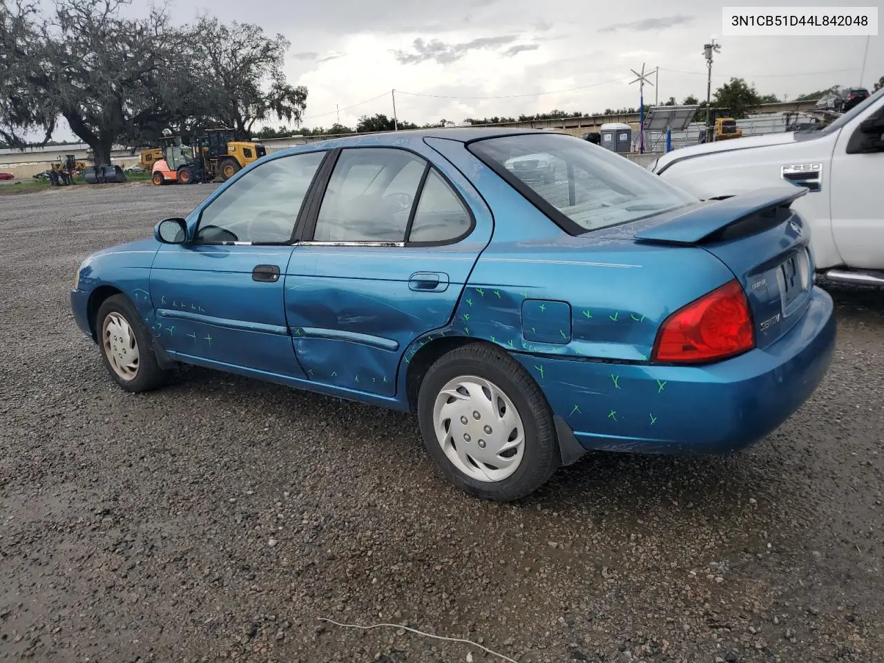 2004 Nissan Sentra 1.8 VIN: 3N1CB51D44L842048 Lot: 63596985