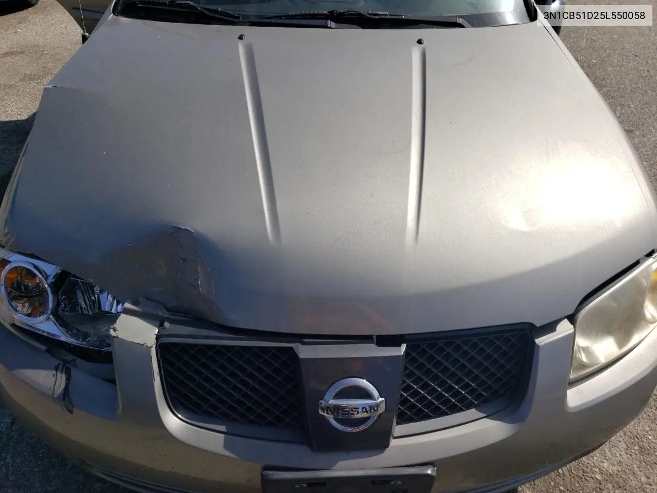 2005 Nissan Sentra 1.8 VIN: 3N1CB51D25L550058 Lot: 56397985
