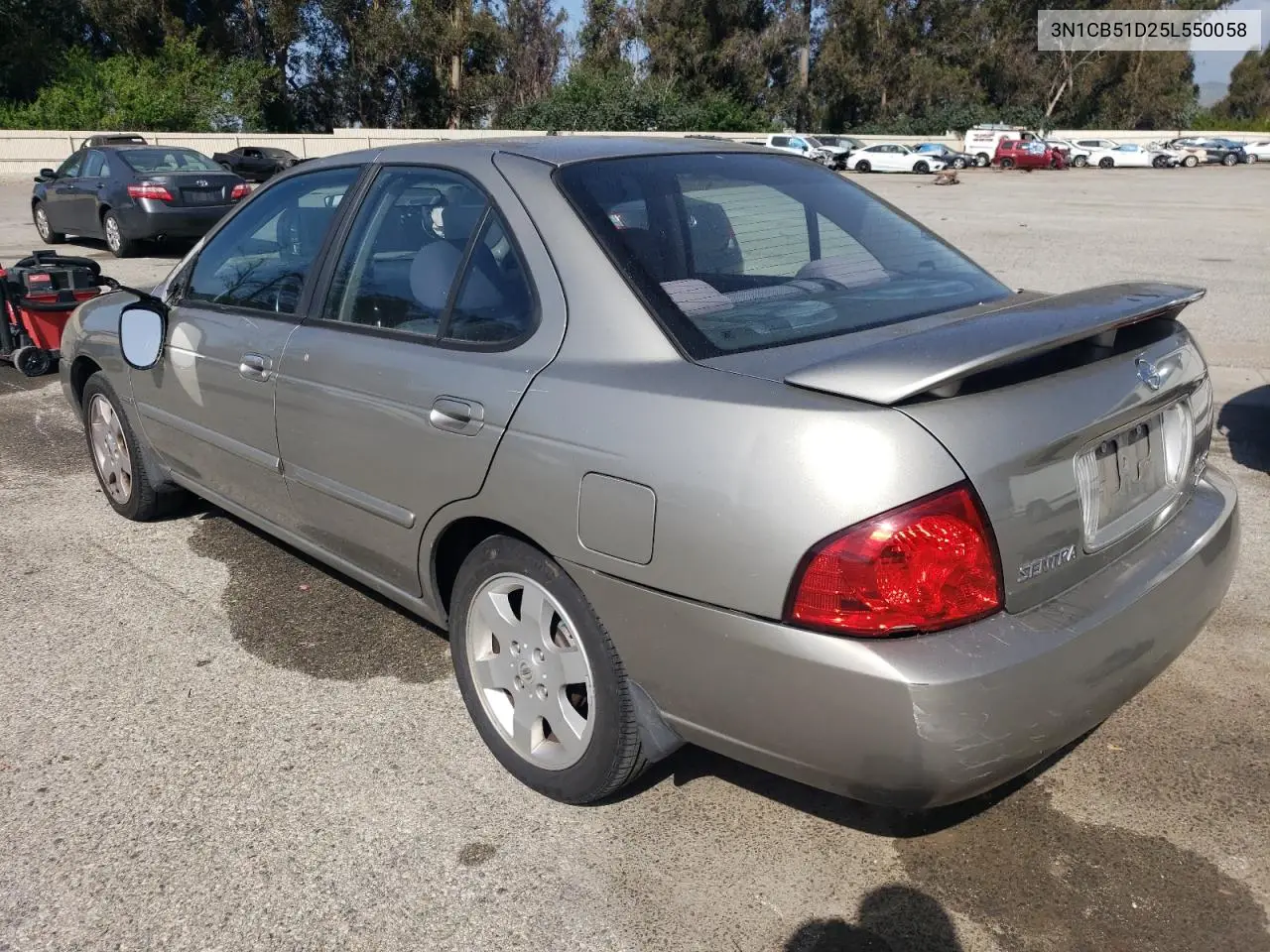 2005 Nissan Sentra 1.8 VIN: 3N1CB51D25L550058 Lot: 56397985