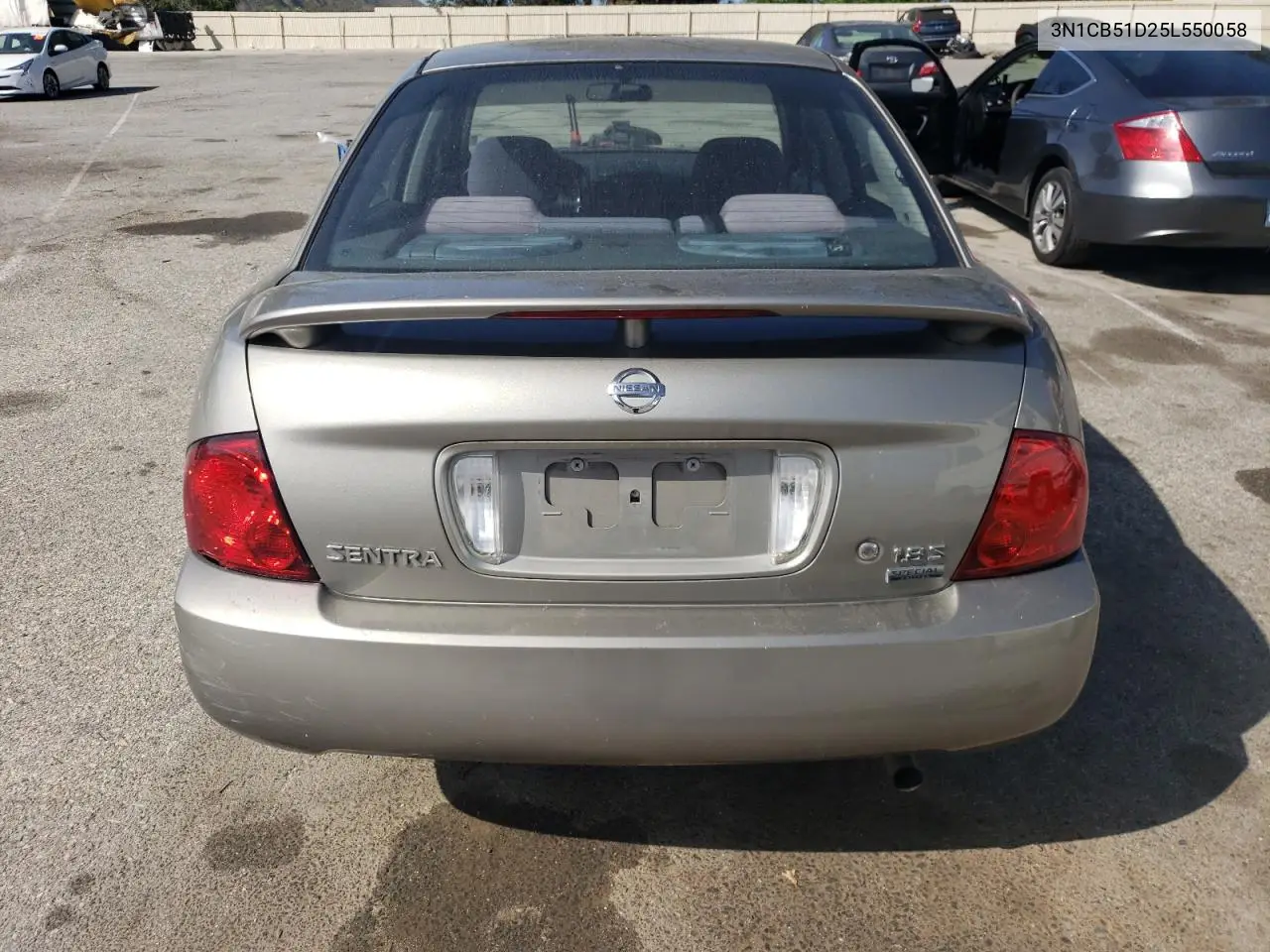 2005 Nissan Sentra 1.8 VIN: 3N1CB51D25L550058 Lot: 56397985