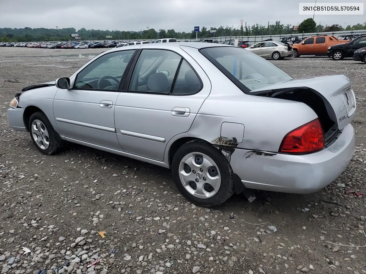 2005 Nissan Sentra 1.8 VIN: 3N1CB51D55L570594 Lot: 56485595