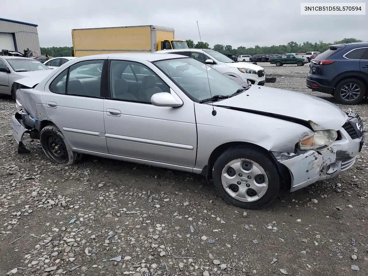 2005 Nissan Sentra 1.8 VIN: 3N1CB51D55L570594 Lot: 56485595