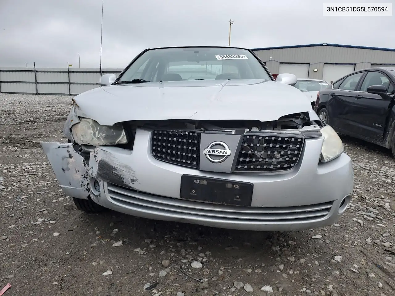 2005 Nissan Sentra 1.8 VIN: 3N1CB51D55L570594 Lot: 56485595