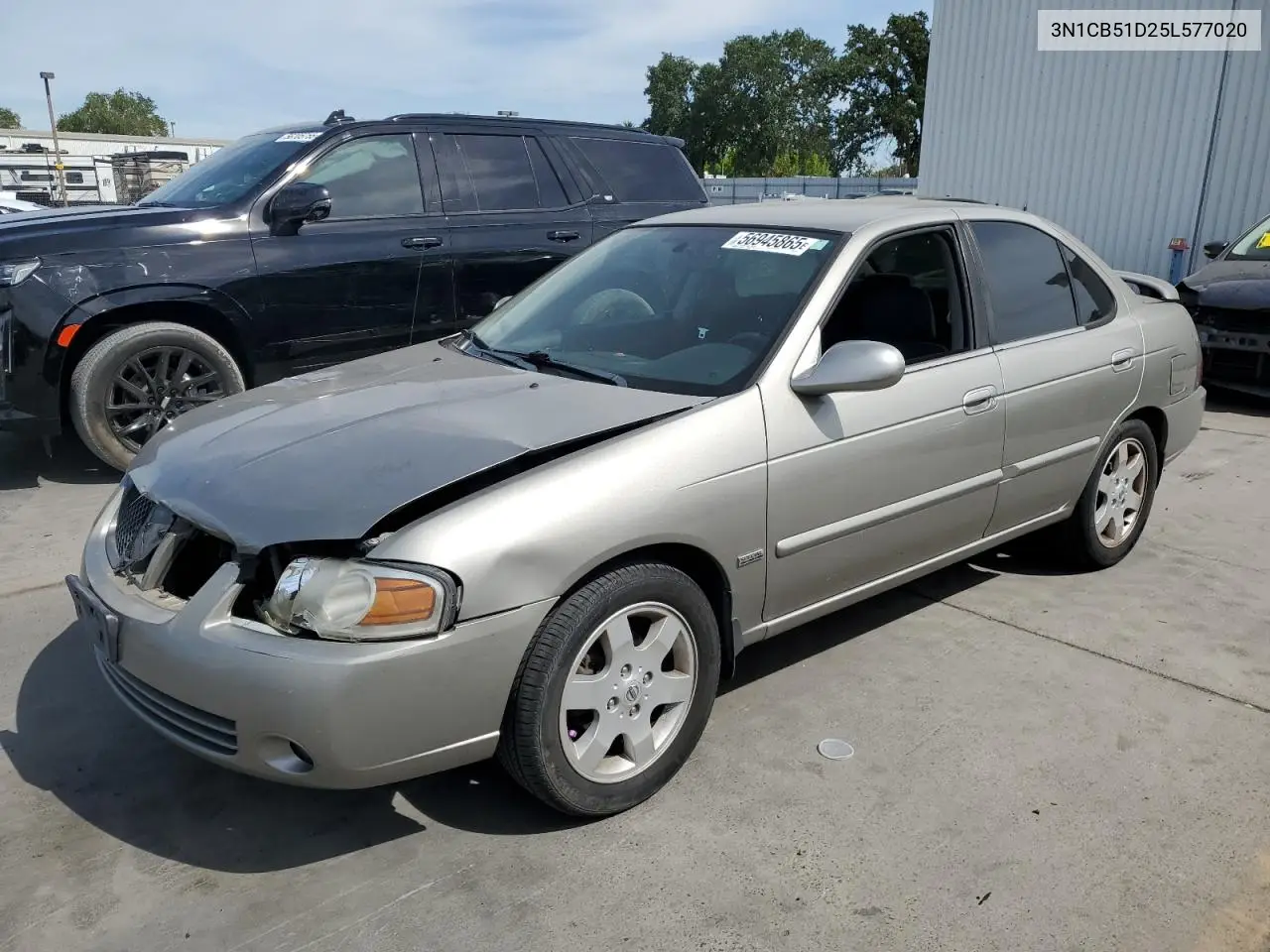 2005 Nissan Sentra 1.8 VIN: 3N1CB51D25L577020 Lot: 56945865