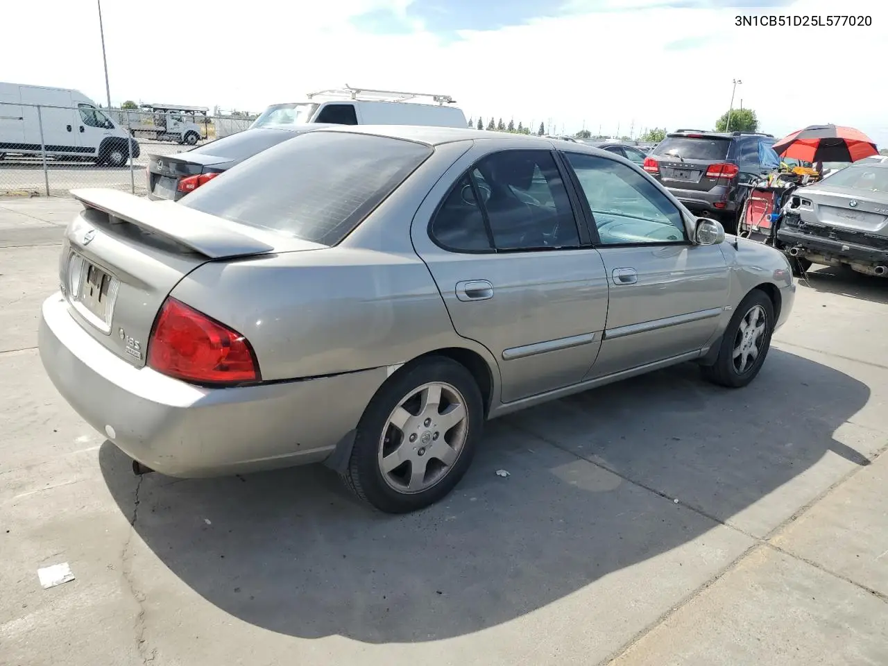 2005 Nissan Sentra 1.8 VIN: 3N1CB51D25L577020 Lot: 56945865