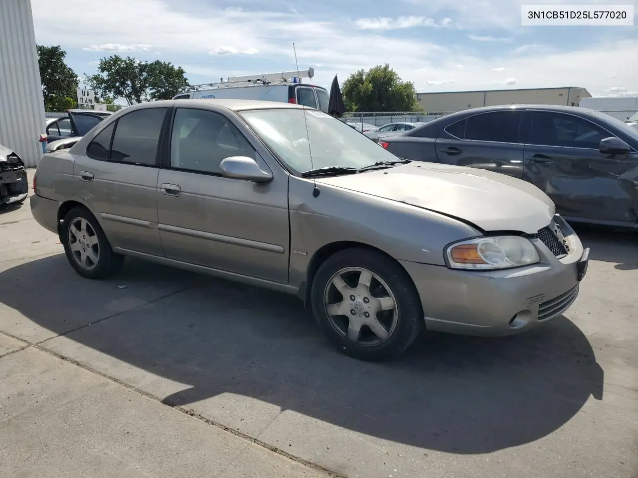 2005 Nissan Sentra 1.8 VIN: 3N1CB51D25L577020 Lot: 56945865