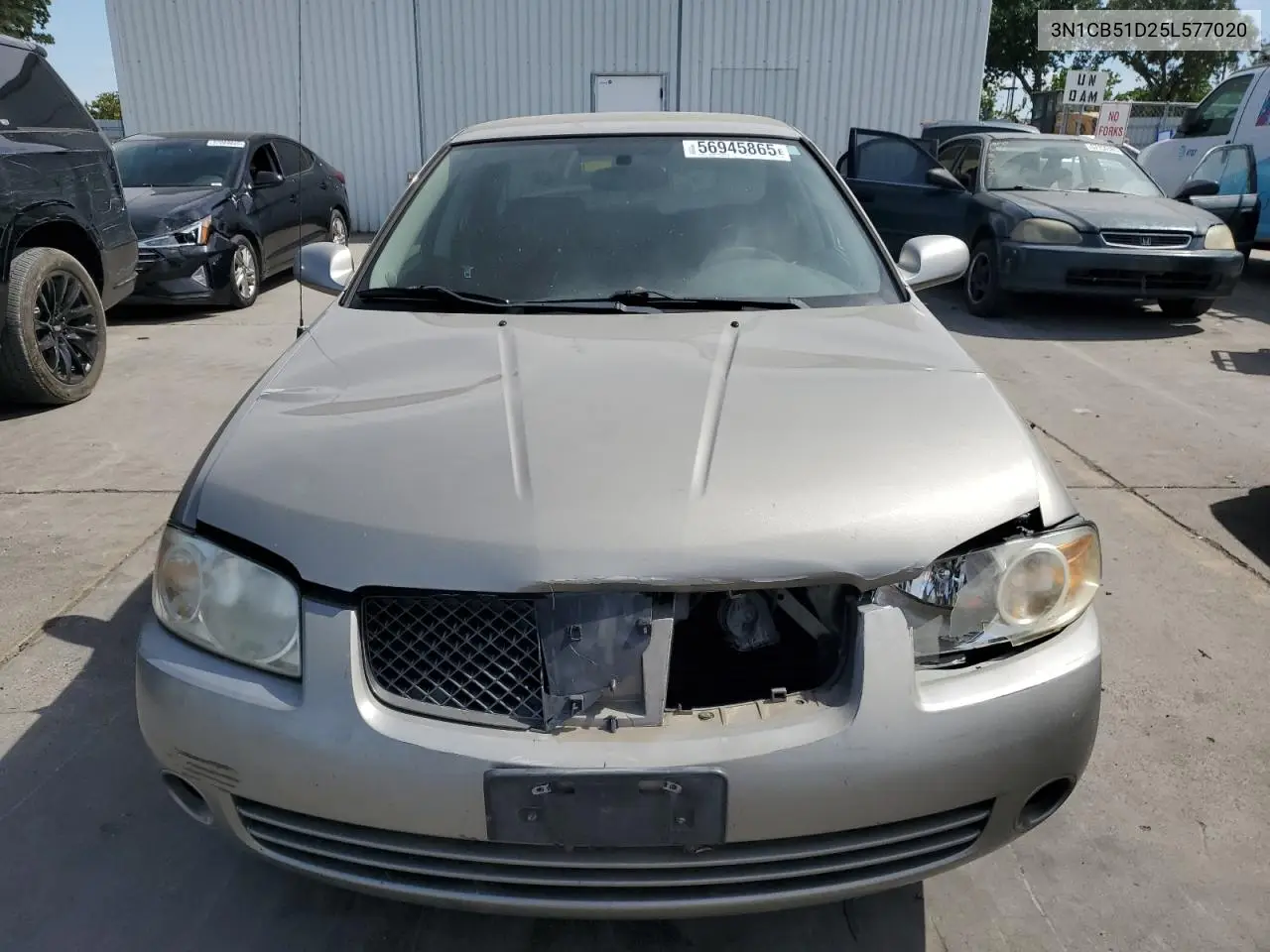 2005 Nissan Sentra 1.8 VIN: 3N1CB51D25L577020 Lot: 56945865
