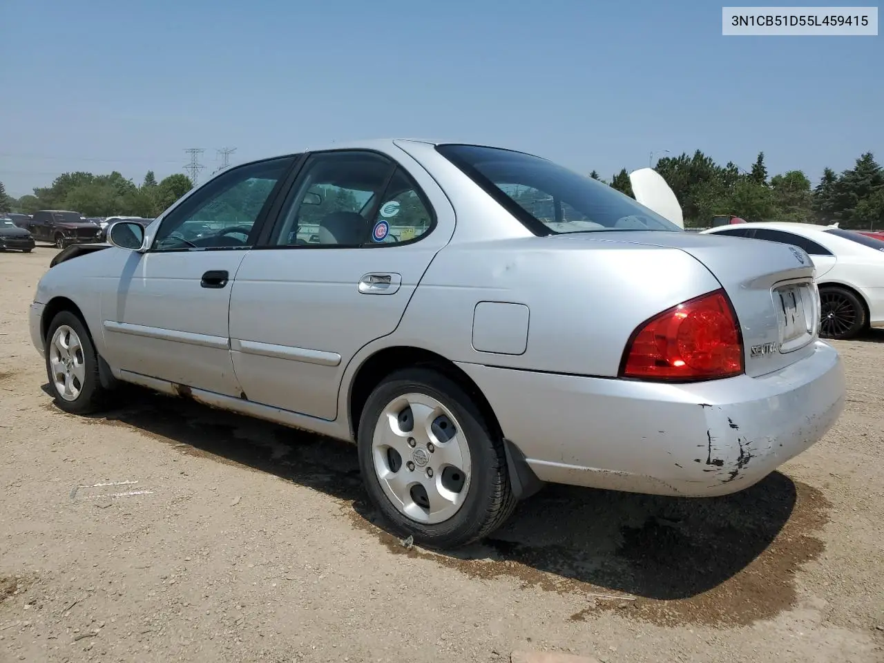 2005 Nissan Sentra 1.8 VIN: 3N1CB51D55L459415 Lot: 60338185