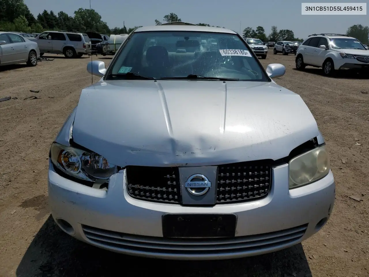 2005 Nissan Sentra 1.8 VIN: 3N1CB51D55L459415 Lot: 60338185