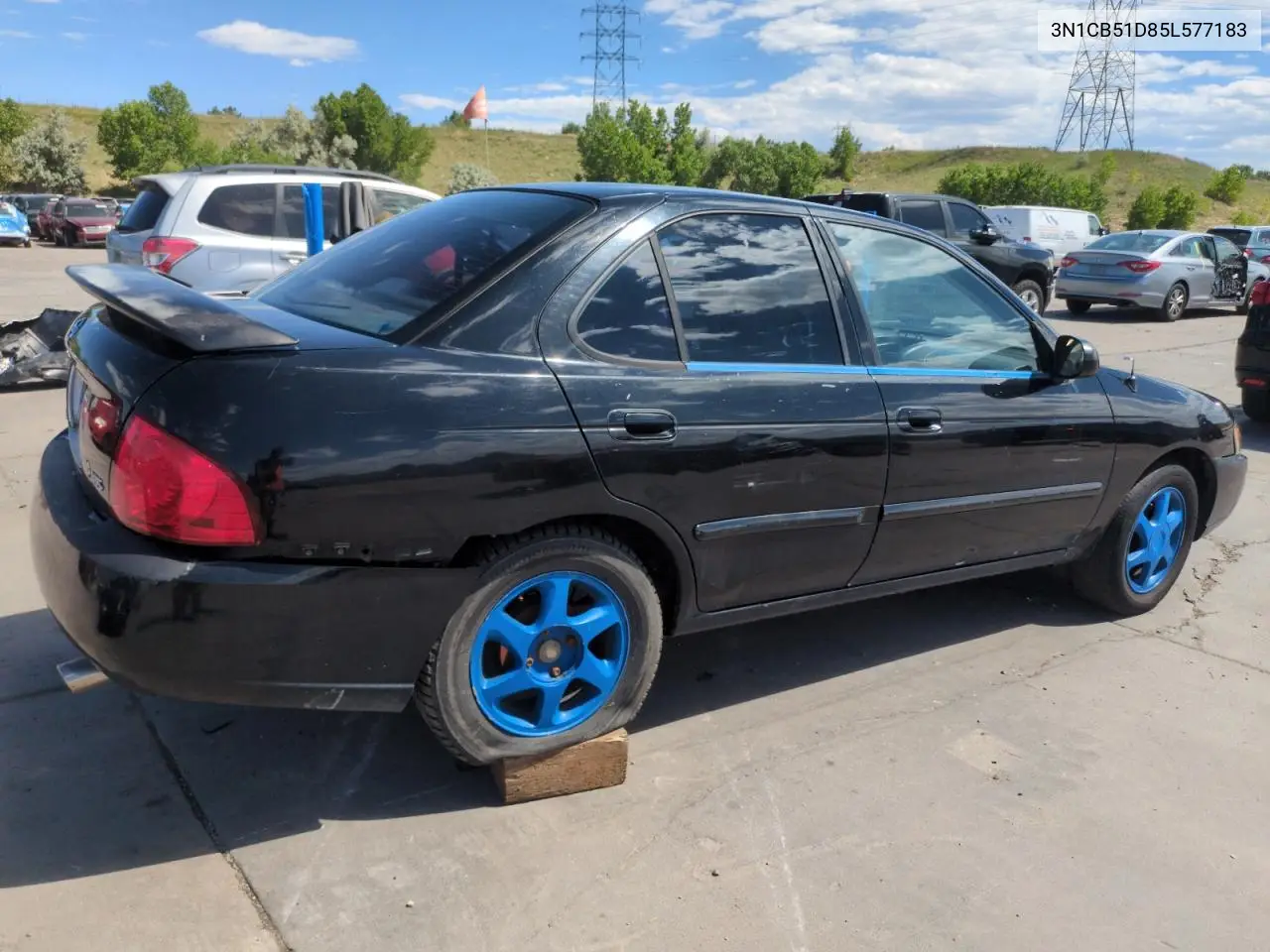 2005 Nissan Sentra 1.8 VIN: 3N1CB51D85L577183 Lot: 60751525