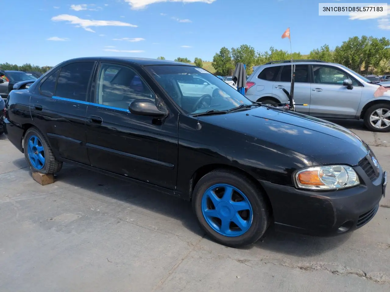 2005 Nissan Sentra 1.8 VIN: 3N1CB51D85L577183 Lot: 60751525