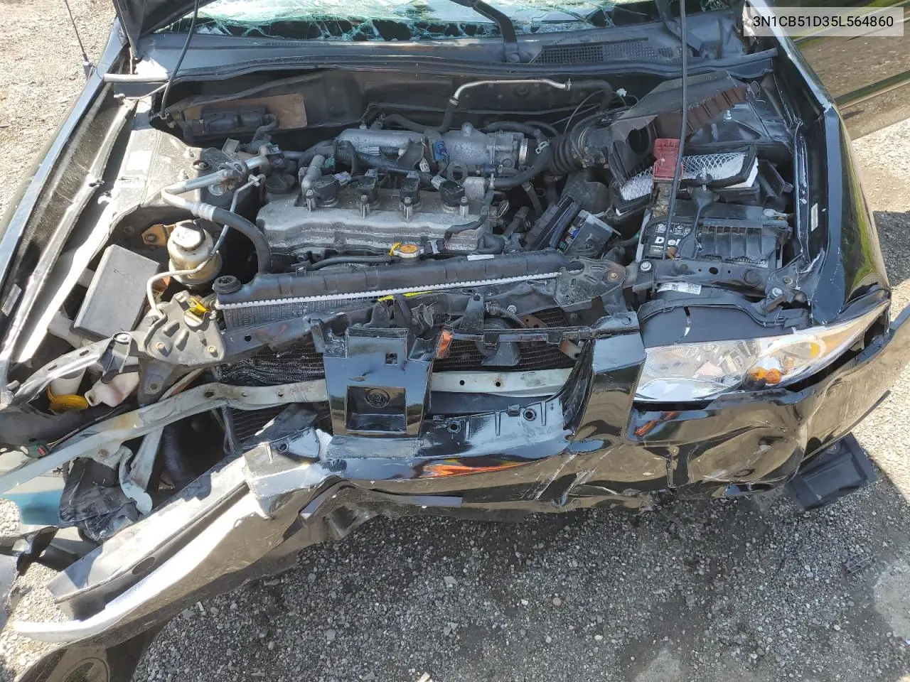 2005 Nissan Sentra 1.8 VIN: 3N1CB51D35L564860 Lot: 61165435