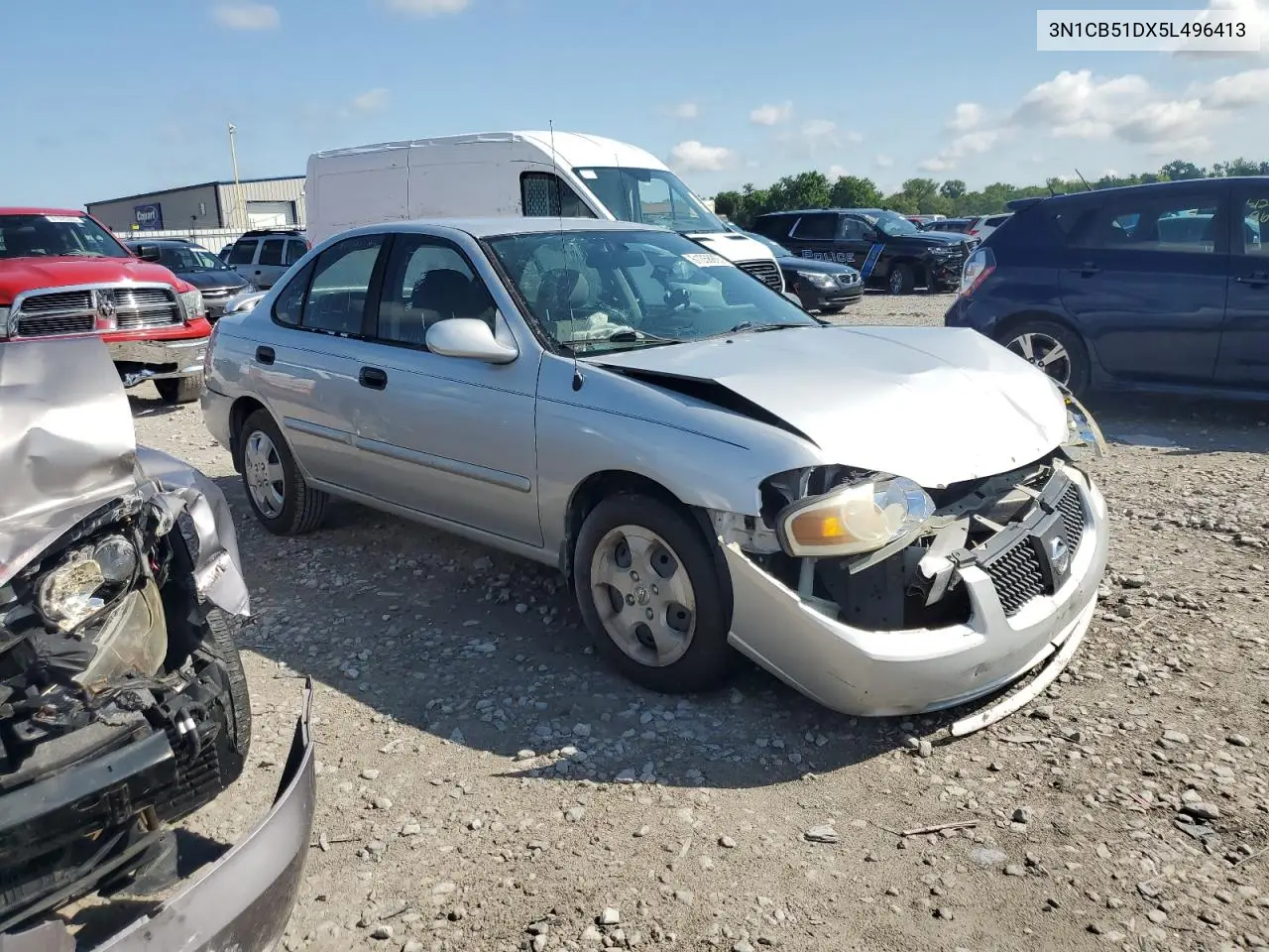 2005 Nissan Sentra 1.8 VIN: 3N1CB51DX5L496413 Lot: 61358865