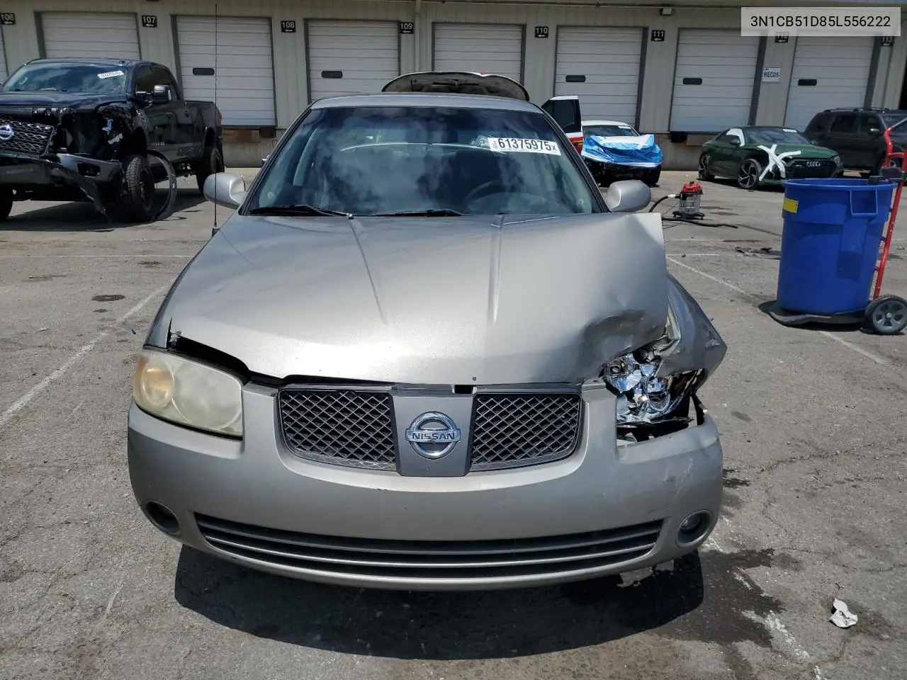 2005 Nissan Sentra 1.8 VIN: 3N1CB51D85L556222 Lot: 61375975