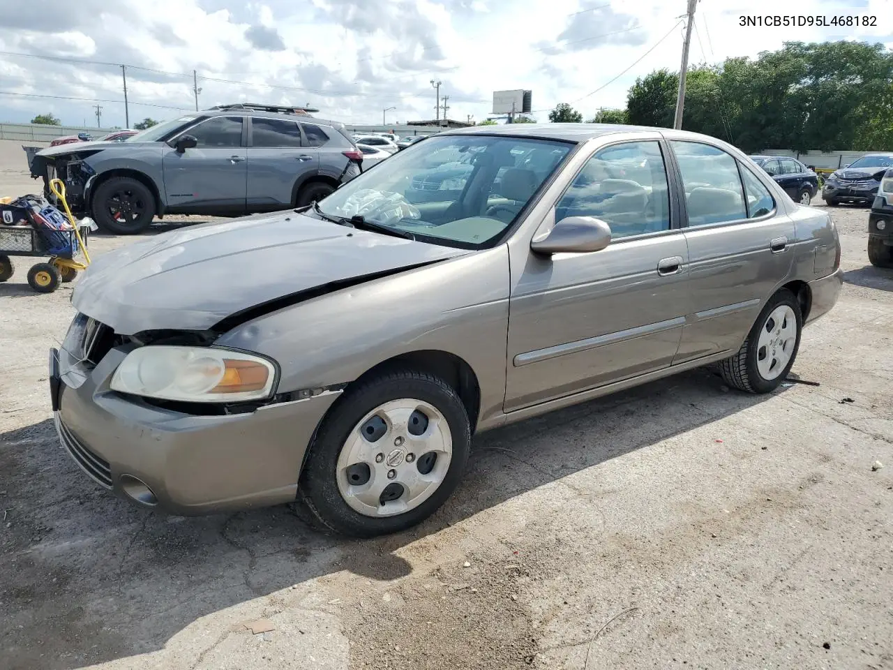 2005 Nissan Sentra 1.8 VIN: 3N1CB51D95L468182 Lot: 62142385