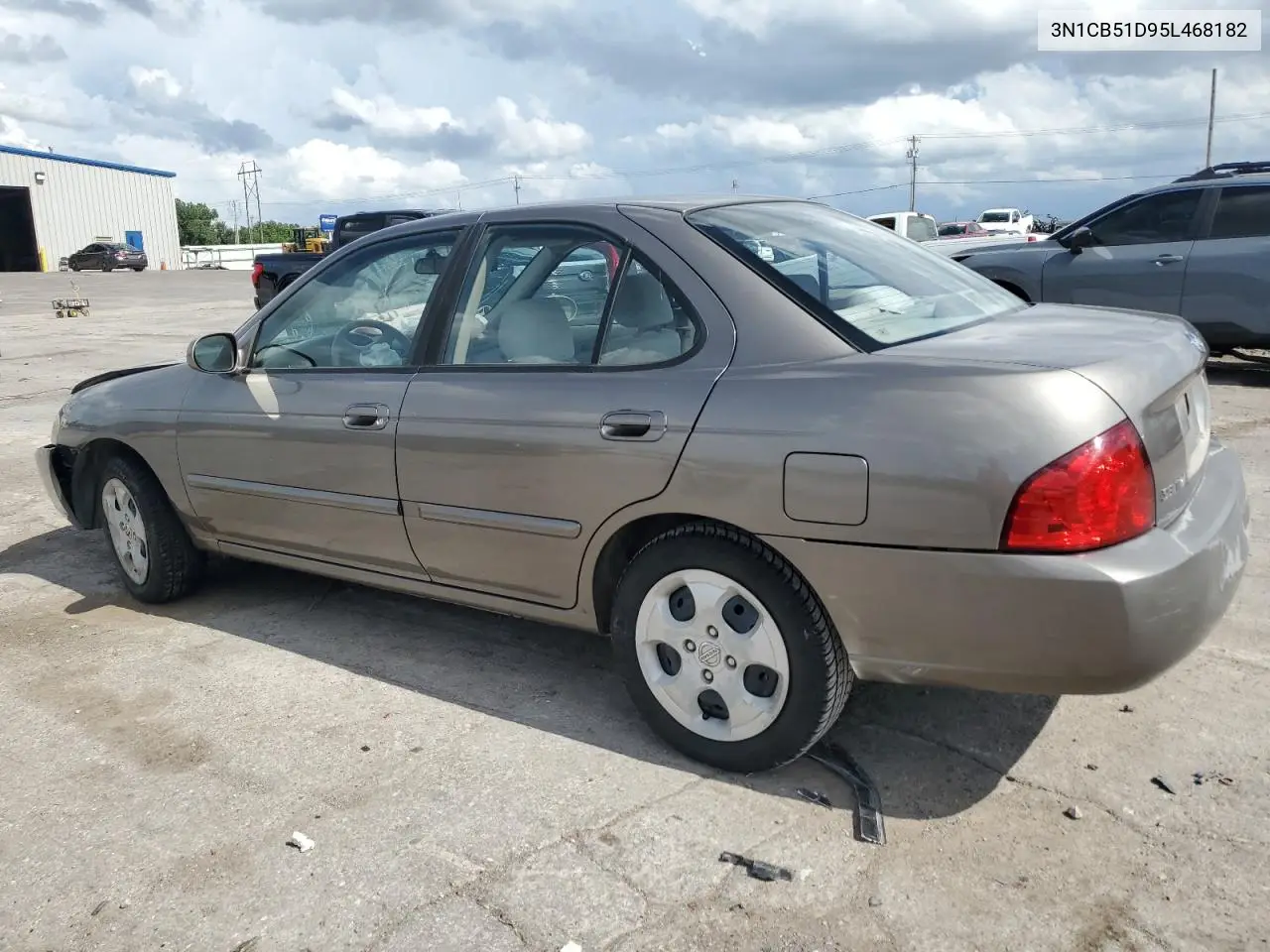 2005 Nissan Sentra 1.8 VIN: 3N1CB51D95L468182 Lot: 62142385