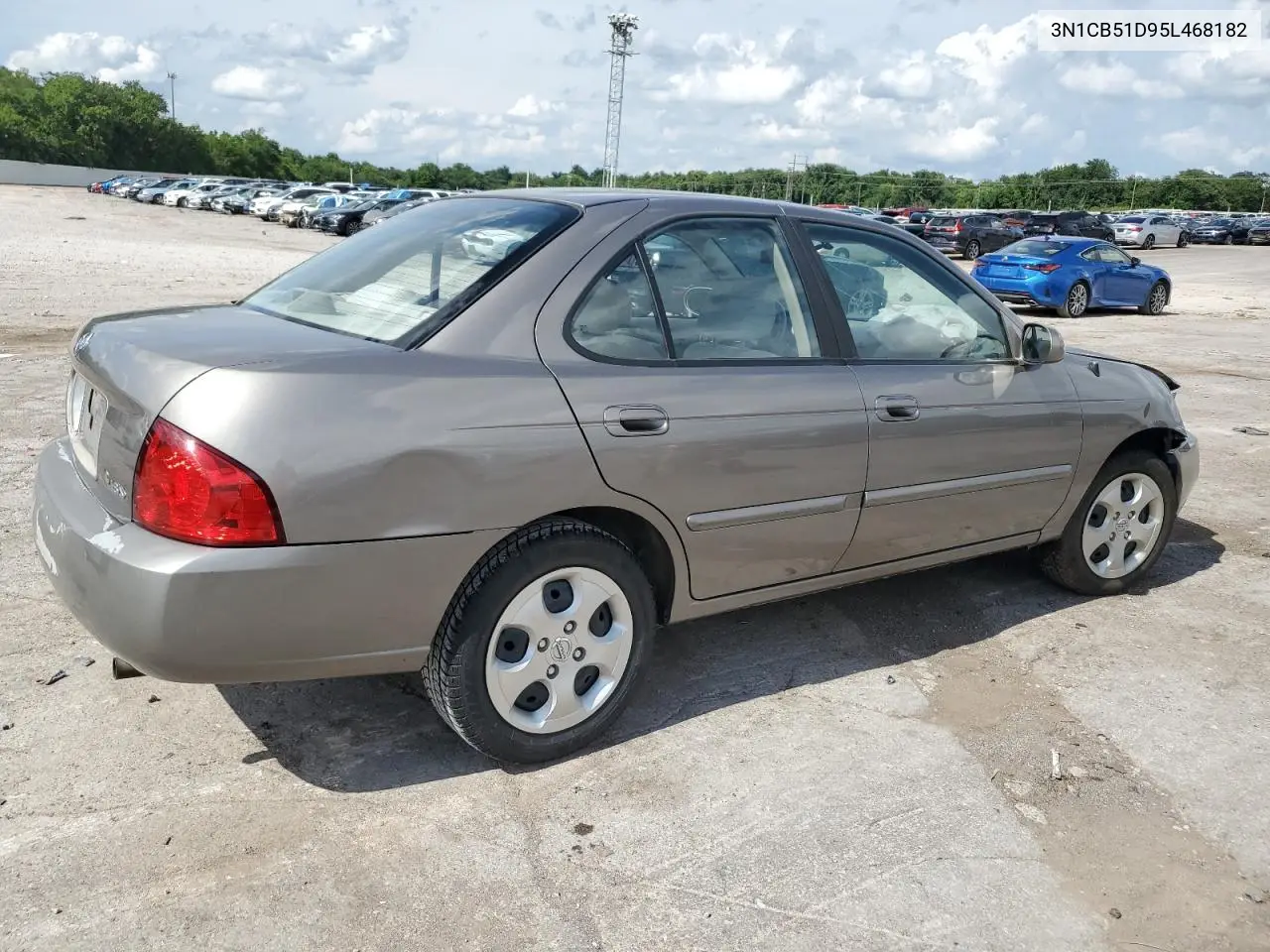 2005 Nissan Sentra 1.8 VIN: 3N1CB51D95L468182 Lot: 62142385