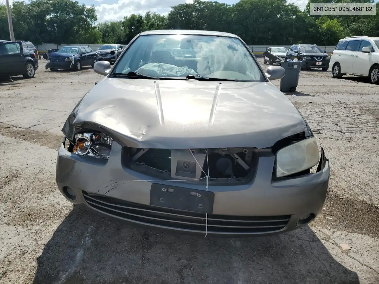 2005 Nissan Sentra 1.8 VIN: 3N1CB51D95L468182 Lot: 62142385