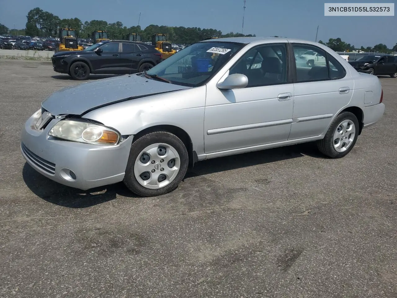 2005 Nissan Sentra 1.8 VIN: 3N1CB51D55L532573 Lot: 62557295