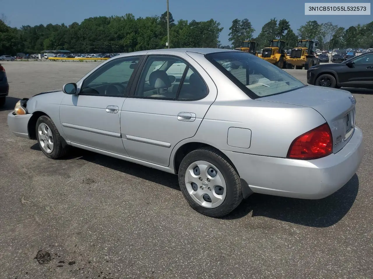 2005 Nissan Sentra 1.8 VIN: 3N1CB51D55L532573 Lot: 62557295