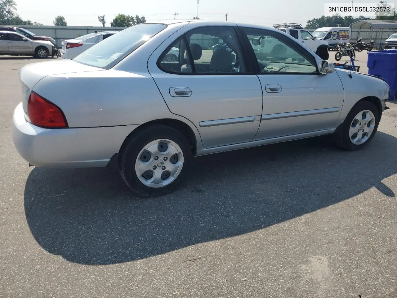 2005 Nissan Sentra 1.8 VIN: 3N1CB51D55L532573 Lot: 62557295