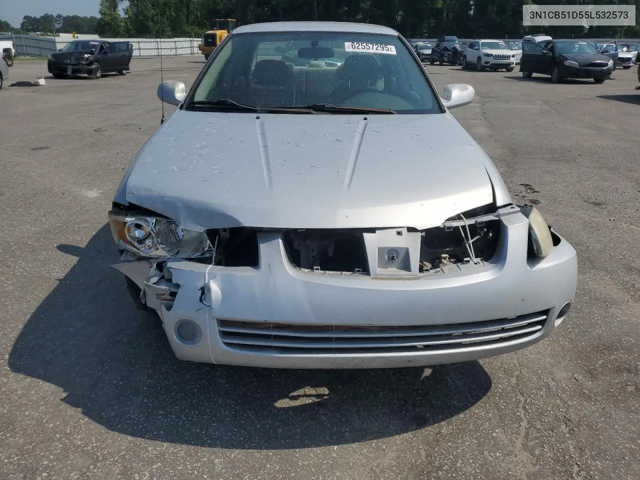 2005 Nissan Sentra 1.8 VIN: 3N1CB51D55L532573 Lot: 62557295