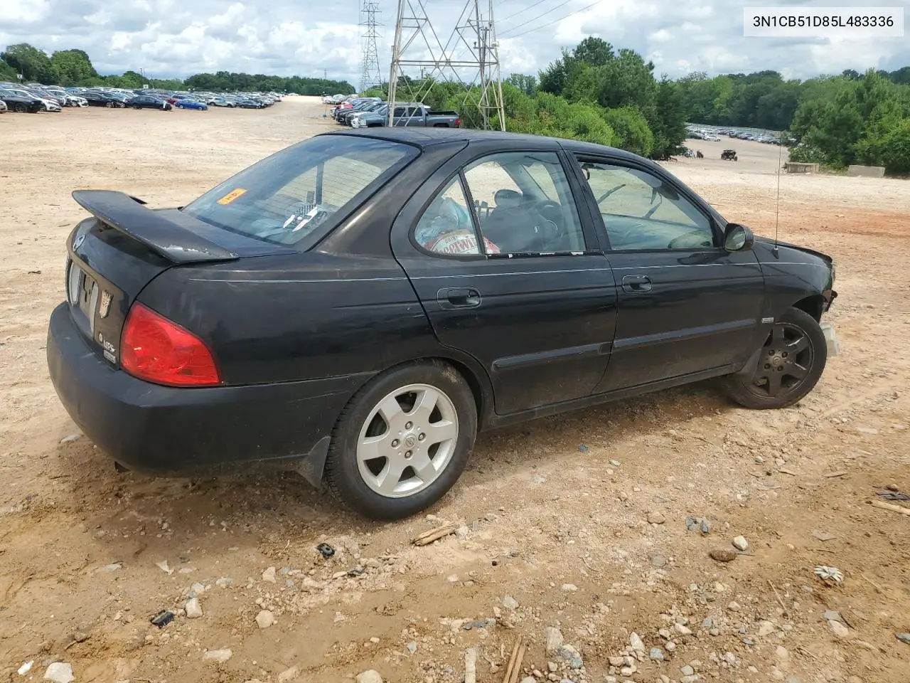 2005 Nissan Sentra 1.8 VIN: 3N1CB51D85L483336 Lot: 63081745