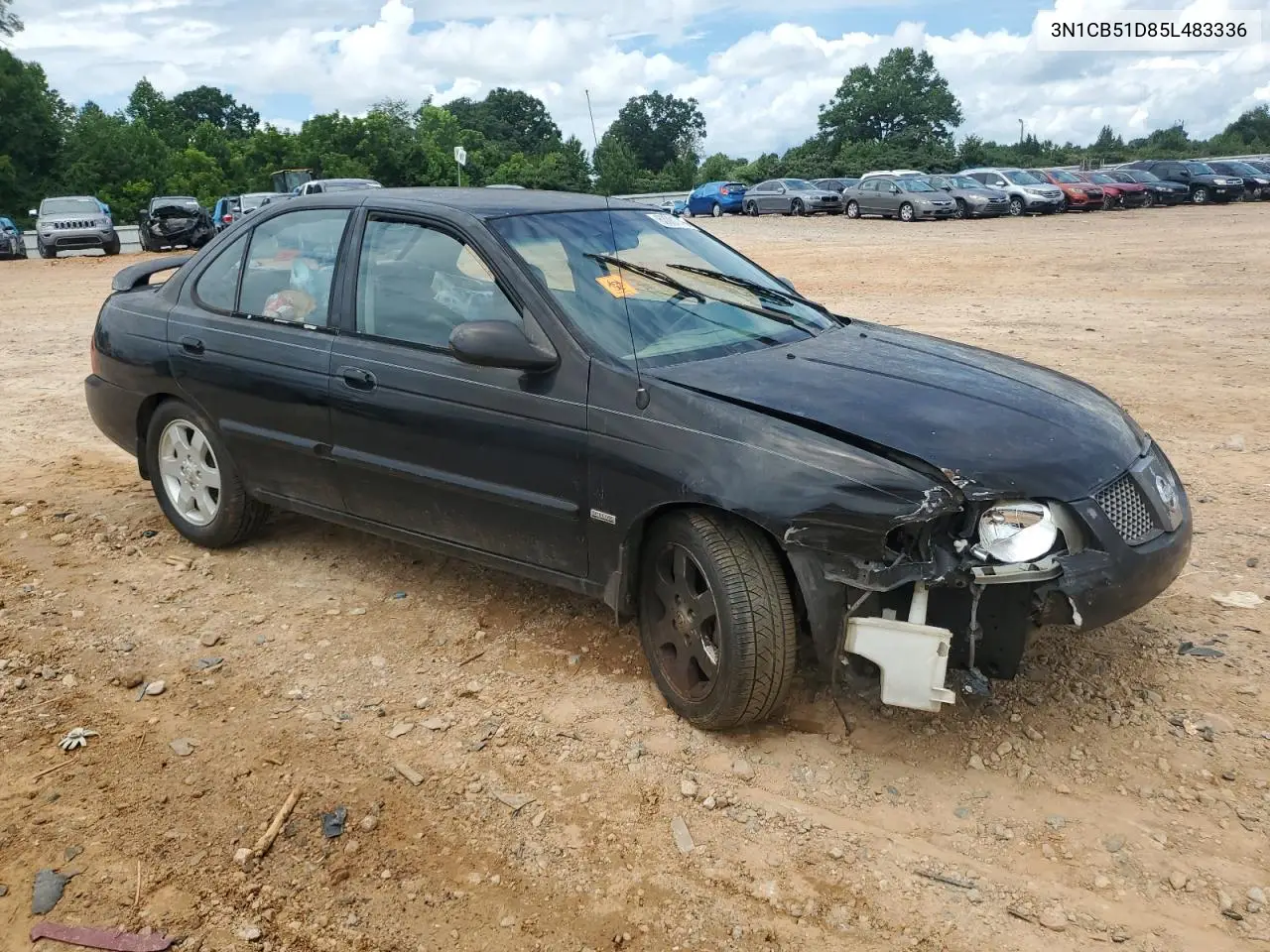 2005 Nissan Sentra 1.8 VIN: 3N1CB51D85L483336 Lot: 63081745