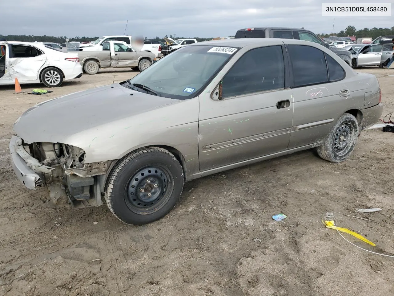 2005 Nissan Sentra 1.8 VIN: 3N1CB51D05L458480 Lot: 82683344