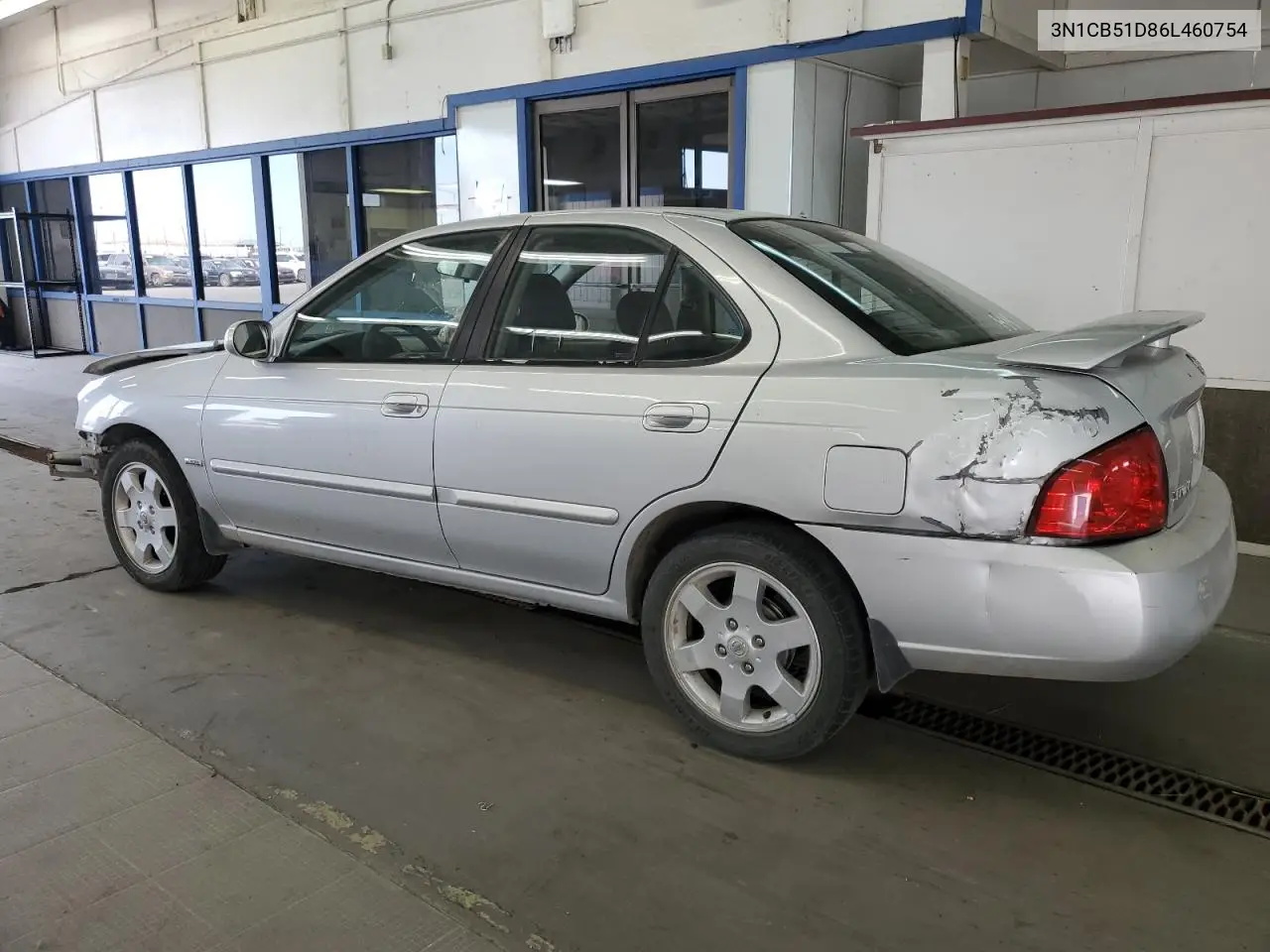 2006 Nissan Sentra 1.8 VIN: 3N1CB51D86L460754 Lot: 61861605